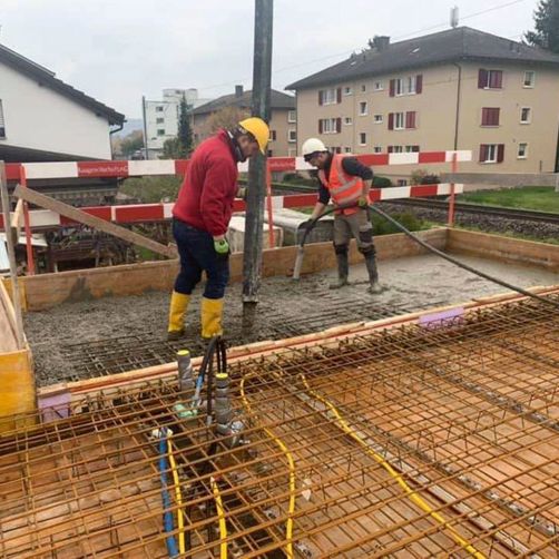 Baugesellschaft AG aus Leuggern - Referenzen Baustelle 20